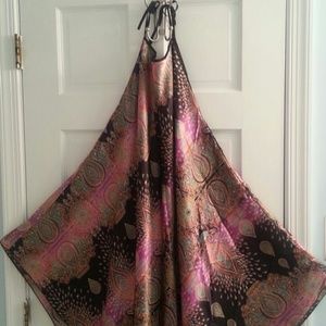 Exotic silk beach dress & pajama