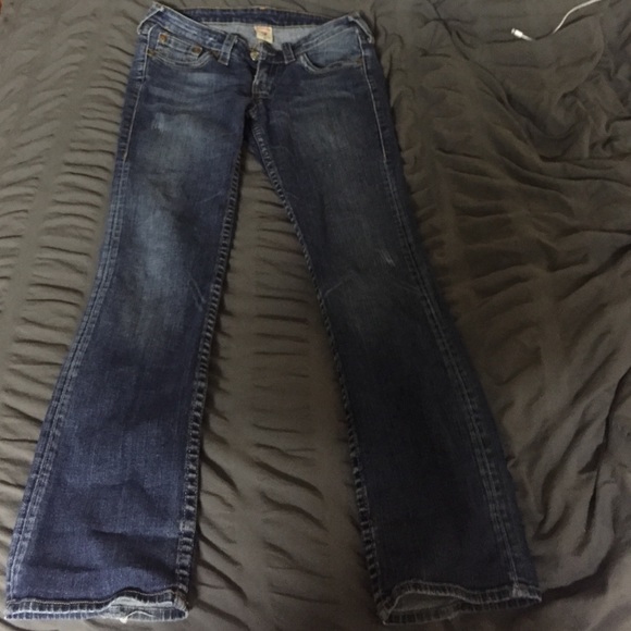 True religion Jeans! Barely worn skinny boot