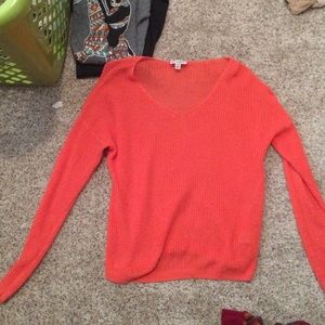 American eagle salmon sweater