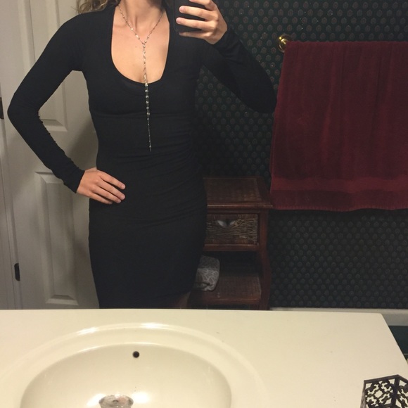 James Perse Black dress