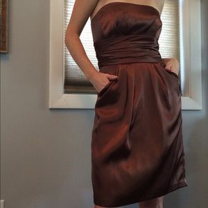 Strapless Cocktail Dress