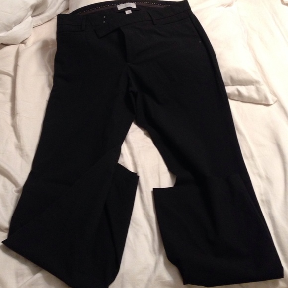 Gap 12L black dress pants