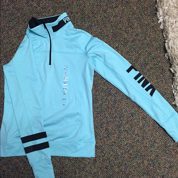 New PINK 1/4 zip