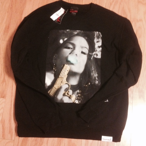 Diamond Supply x Cassie Crewneck Supreme Bape HUF