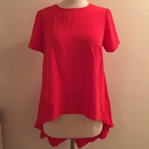 Topshop high low top