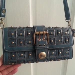 Vintage blue purse