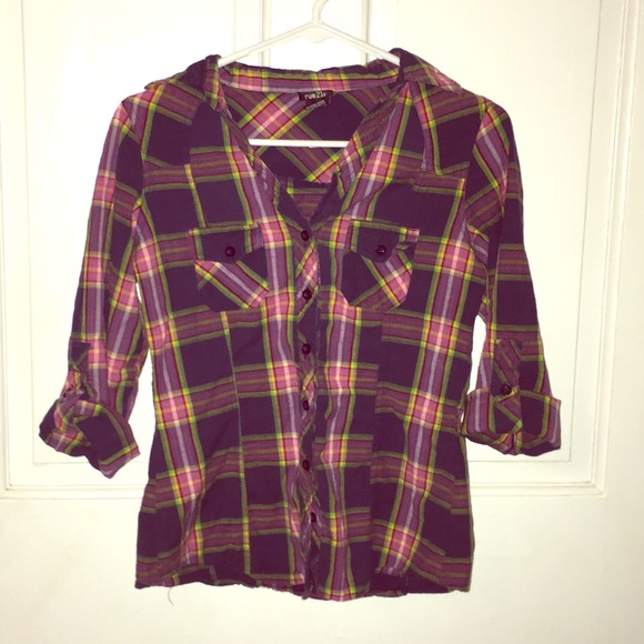 Plaid Flannel Shirt