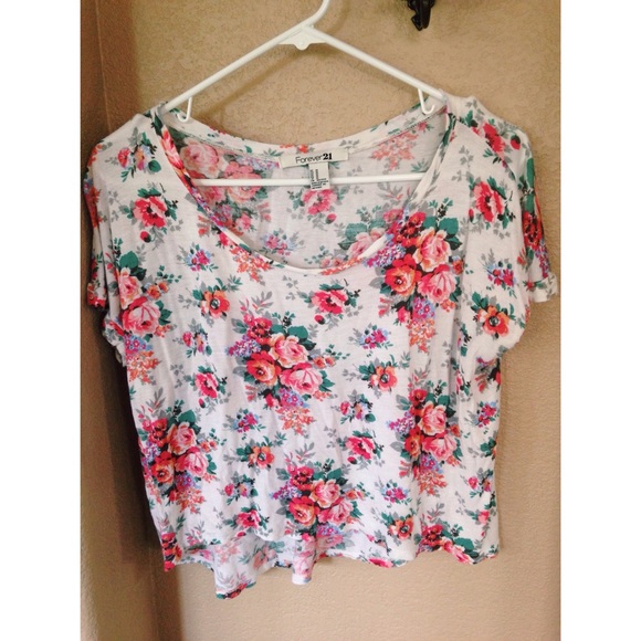 Floral tee