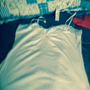 White Lace Cami Size large
