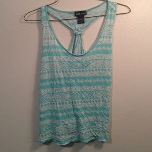 Teal tank top