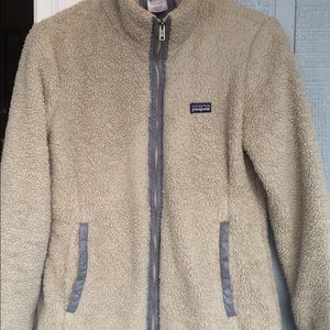 Patagonia  fuzzy sweater jacket