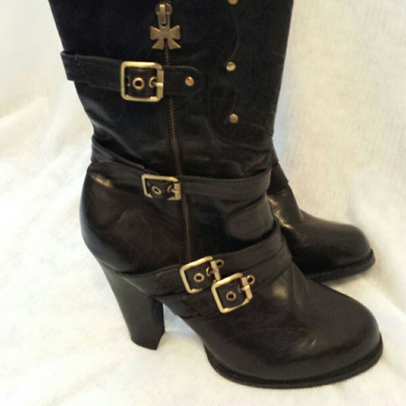 Dollhouse biker boots