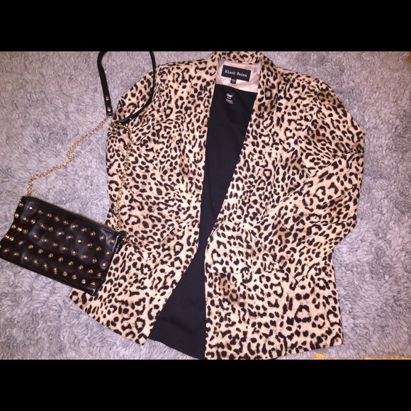 🐯 Leopard 3/4 Sleeve Blazer 🐯