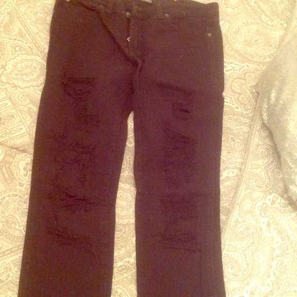 People's liberation destroyed denim