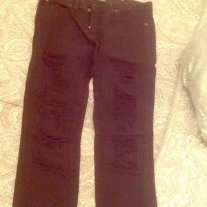 People's liberation destroyed denim