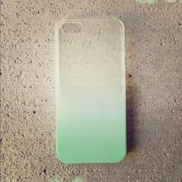 Accessories - Teal/Clear iPhone Case 5s!