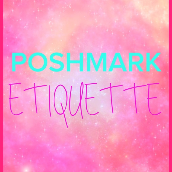 Posh Etiquette!  Seriously! It's not THAT hard
