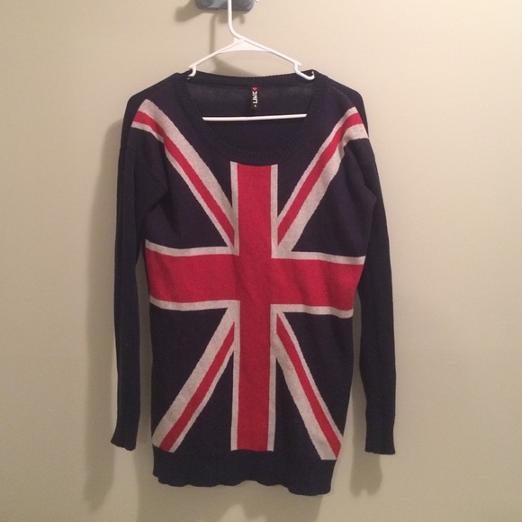 Union Jack pattern sweater