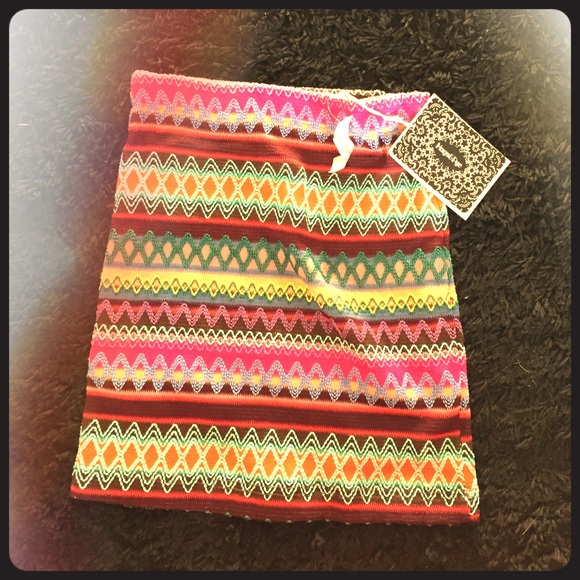 Crocheted "Mags&Pye" tube skirt