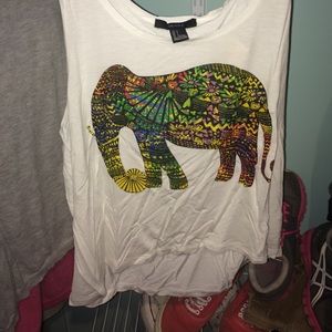 Elephant Graphic Tank
