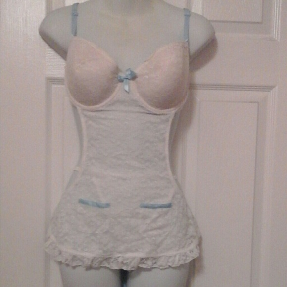 2 pcs White Lingerie NWOT
