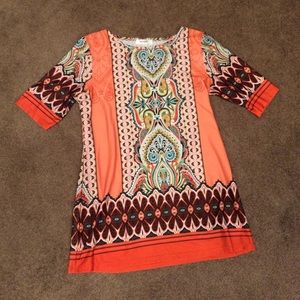 Dress Barn Printed Tunic