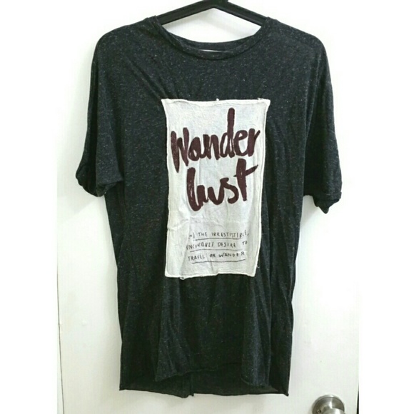 Zara wanderlust tshirt