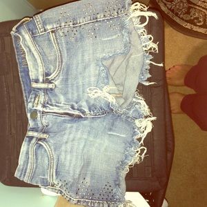Gemmed shorts