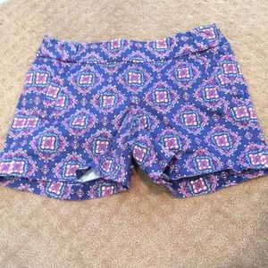 J.Crew Patterned Shorts