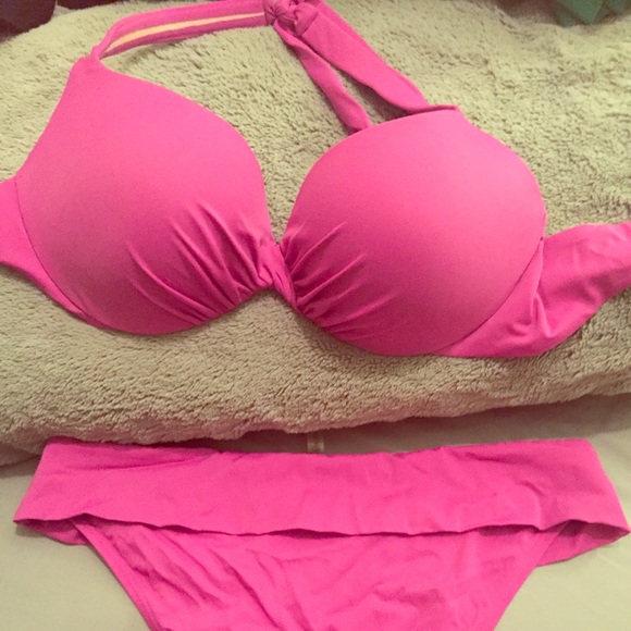 Victoria's Secret pink swim suit!