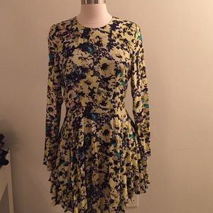 H&M floral skater dress