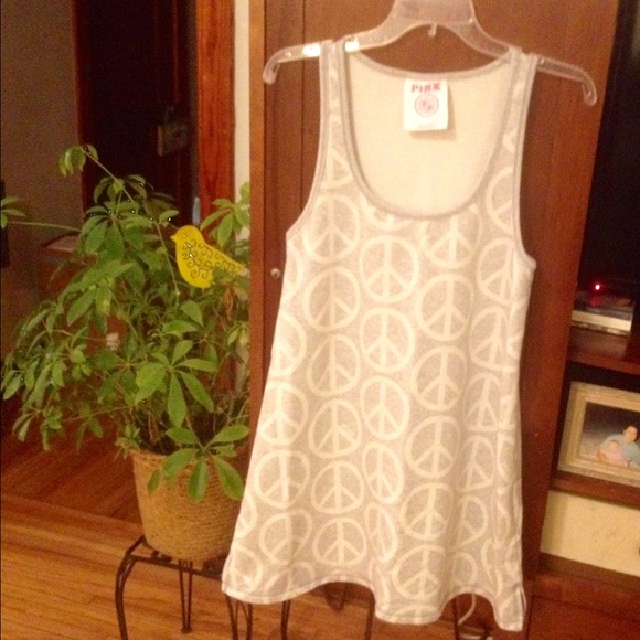 Victoria's Secret "Peace Signs" Swimsuit Coverup - Picture 3 of 4