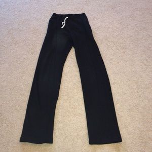 Black sweat pants American Apparel