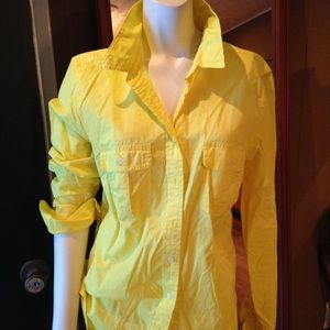 Gap fitted boyfriend shirt