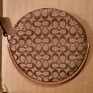 NWOT Authentic Coach coin purse