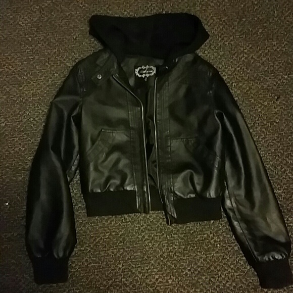 Leather jacket