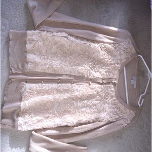 Floral cardigan