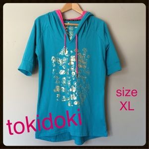Blue, Pink & Gold tokidoki shirt