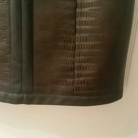 Faux Leather Dress - Picture 3 of 4