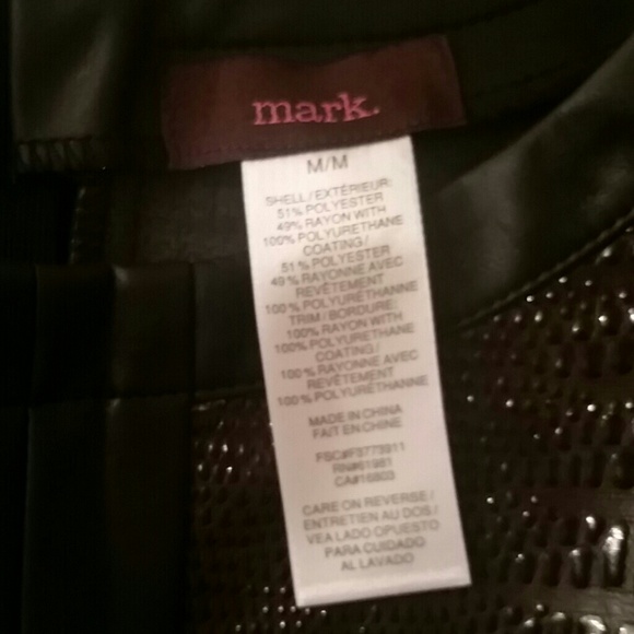 Faux Leather Dress - Picture 4 of 4