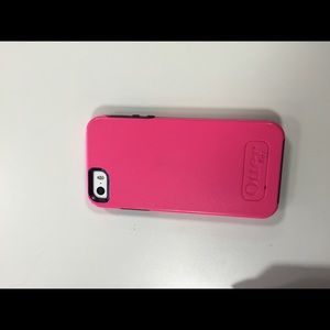 iPhone 5s otterbox case colors purple/pink