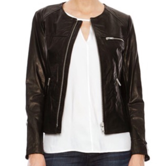 Leather jacket