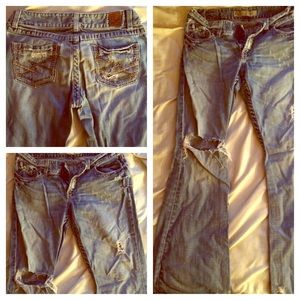 BKE Distressed Jean