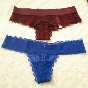 NWOT! Bundle of VS lace panties