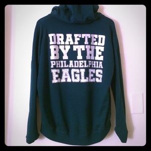 VS PINK Eagles Hoodie + Socks Bundle
