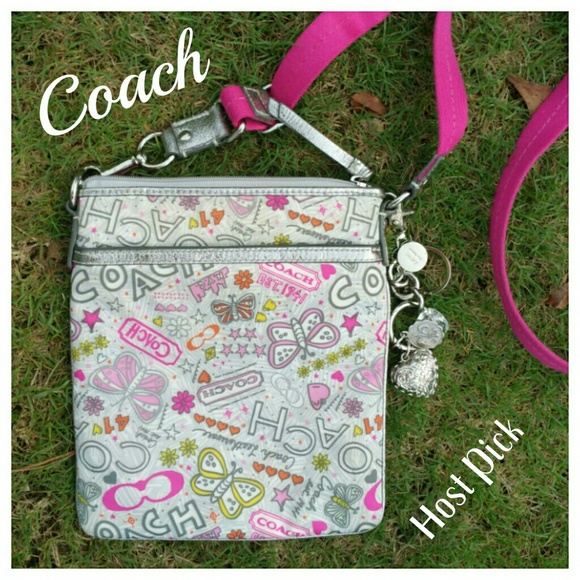 Coach Daisy Bandana Graffiti Crossbody Bag 16615 - Picture 2 of 4