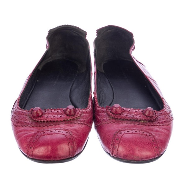 ⛔️SOLD⛔️Balenciaga Brogue Flat Shoes - Picture 2 of 4