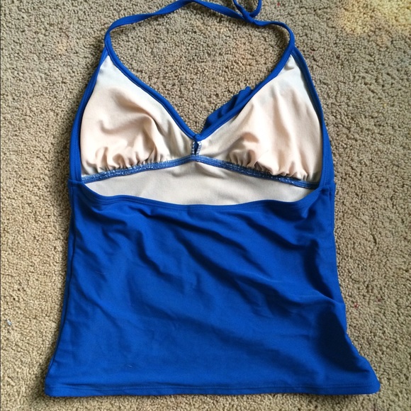 Blue Tankini Top - Picture 3 of 3