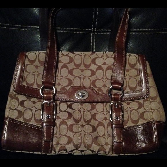 Coach Authentic Signature Satchel