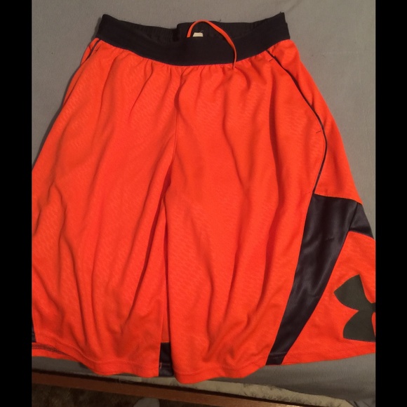mens ua basketball shorts